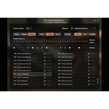 Native Instruments Session Bassist - Jam Bass (ネイティブインストルメンツ)(KONTAKTインストゥルメント)(オンライン納品)(2時間以内に納品) 画像4