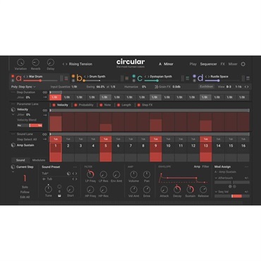 Native Instruments 【ネイティブインストルメンツSummer Sale 2026！】Circular (ネイティブインストルメンツ)(KONTAKTインストゥルメント)(オンライン納品)(2時間以内に納品) 画像1