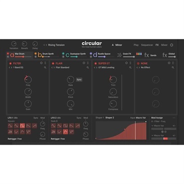 Native Instruments 【ネイティブインストルメンツSummer Sale 2026！】Circular (ネイティブインストルメンツ)(KONTAKTインストゥルメント)(オンライン納品)(2時間以内に納品) 画像2