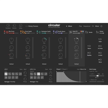Native Instruments 【ネイティブインストルメンツSummer Sale 2026！】Circular (ネイティブインストルメンツ)(KONTAKTインストゥルメント)(オンライン納品)(2時間以内に納品) 画像3
