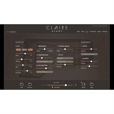 Native Instruments 【ネイティブインストルメンツSummer Sale 2026！】Claire - Avant (ネイティブインストルメンツ)(KONTAKTインストゥルメント)(オンライン納品)(2時間以内に納品) 画像4