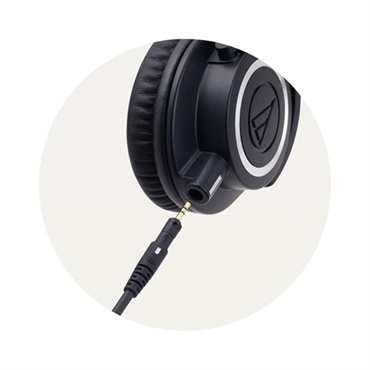 audio-technica 【クリエイター応援キャンペーン】ATH-M50x+UDG U8200BL ヘッドフォンハードケースセット (オーディオテクニカ)(モニターヘッドホン)(密閉ダイナミック型)(ユーディージー)(ヘッドホンケース) 画像4