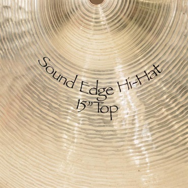 PAiSTe USED 中古 Signature The Paiste Line Sound Edge HiHat 15'' pair [1250g/1305g] 画像2