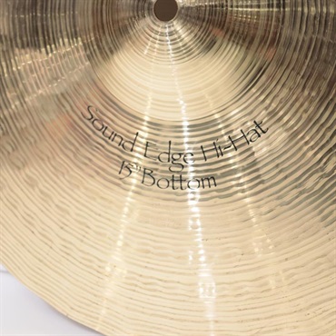 PAiSTe USED 中古 Signature The Paiste Line Sound Edge HiHat 15'' pair [1250g/1305g] 画像6