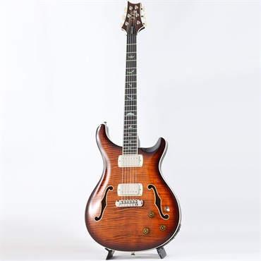 P.R.S. SE Hollowbody II Piezo (Orange Tiger Smokeburst) 【2025年生産品】 画像1