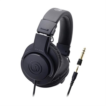 audio-technica ATH-M20x+サンワサプライ PDA-STN25BK ヘッドフォンハンガーセット (オーディオテクニカ)(密閉型)(モニターヘッドホン)(サンワサプライ)(ヘッドホンスタンド) 画像1