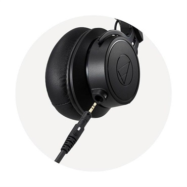 audio-technica 【クリエイター応援キャンペーン】ATH-M60xa+サンワサプライ PDA-STN25BK ヘッドフォンハンガーセット (オーディオテクニカ)(密閉型)(モニターヘッドホン)(サンワサプライ)(ヘッドホンスタンド) 画像3