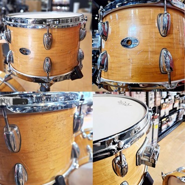 Slingerland USED 中古 1989s～94s HSS ERA Artist Series 3pc Set [18BD，12TT，14FT] 画像5