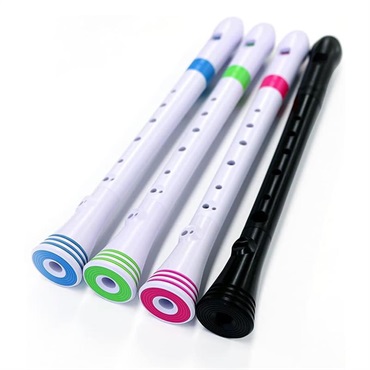 NUVO ヌーボ / FGREBLJP プラスチック製 ソプラノリコーダー Recorder (White/Blue) 画像2