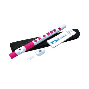 NUVO ヌーボ / N430TWPK プラスチック製 フルート入門用横笛 TooT (White/Pink) 画像1