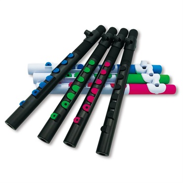 NUVO ヌーボ / N430TBGN プラスチック製 フルート入門用横笛 TooT (Black/Green) 画像3