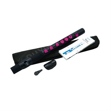 NUVO ヌーボ / N430TBPK プラスチック製 フルート入門用横笛 TooT (Black/Pink) 画像1