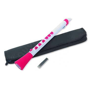 NUVO ヌーボ / N430DWPK プラスチック製 リード楽器入門用縦笛 DooD (White/Pink) 画像1