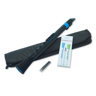 NUVO ヌーボ / N430DBBL プラスチック製 リード楽器入門用縦笛 DooD (Black/Blue) 画像1