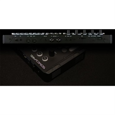SONICWARE (完全台数限定・専用ソフトケース付) ELZ_1 play V2 (Limited All Black Edition) ソニックウェア エルザ1プレイ Portable Synthesizer with Looper (Waldorf ウェーブテーブル搭載) 限定オールブラックエディション 画像3