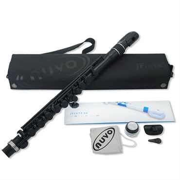 NUVO ヌーボ / N220JFBK プラスチック製 お子様向けフルート jFlute(Black/Black) 画像1