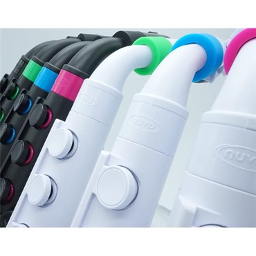 NUVO ヌーボ / N520JWGN プラスチック製 C調 簡単サックス jSax (White/Green) 画像4