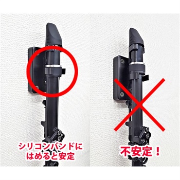 NUVO ヌーボ / N260FCWH クラリネオ＆NUVOフルート用ウォールハンガー Nuvo Wall Hanger 画像2