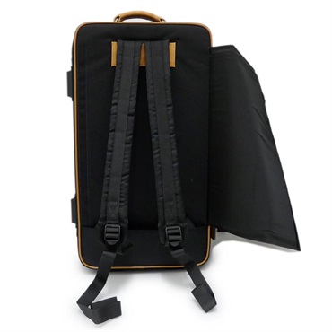 GARD BAGS ガードバッグス / ファイバーグラス シリーズ 5-EHSK トランペット用 トリプル ケース / ブラック コーデュラナイロン・ブラウン レザー トリム 画像2