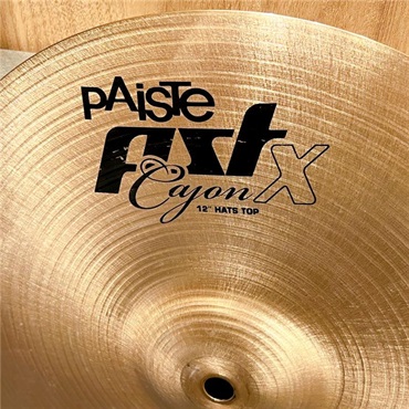 PAiSTe USED 中古品 PST-X Cajon HiHat 12 [540g/1105g] 画像1