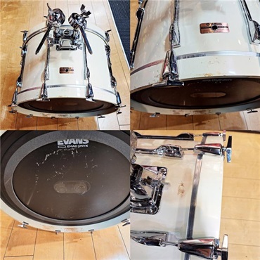 YAMAHA USED 中古 YD-9000RG & 9000RC Recording Custom 5pc Drum Kit [22BD，10TT，12TT，16FT，18FT/Made In Japan/ケース一式付属] 画像6