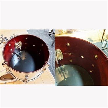 YAMAHA USED 中古 YD-9000RG & 9000RC Recording Custom 5pc Drum Kit [22BD，10TT，12TT，16FT，18FT/Made In Japan/ケース一式付属] 画像9