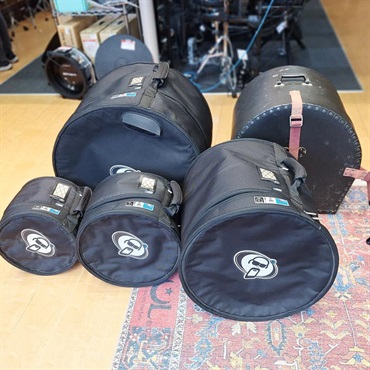 YAMAHA USED 中古 YD-9000RG & 9000RC Recording Custom 5pc Drum Kit [22BD，10TT，12TT，16FT，18FT/Made In Japan/ケース一式付属] 画像10