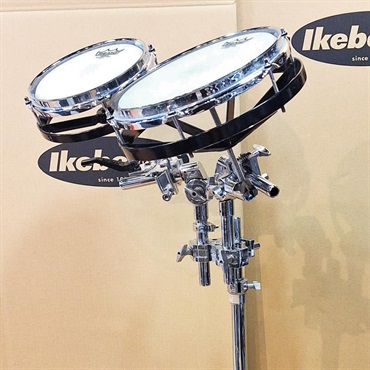 REMO USED 中古 Roto Tom 8''&10'' Set [RTB-8 & RTB-10/ロートタムアダプター＆ダブルタムスタンド付属] 画像2
