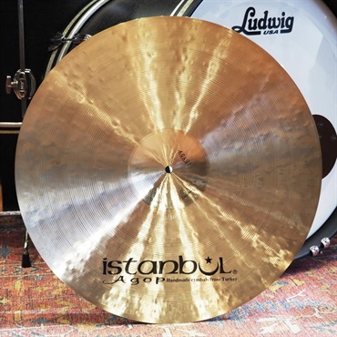 Istanbul／Agop 【試奏動画有り】【イケベ楽器店創業50周年記念モデル】Traditional Jazz Ride 20.5'' 【#3/1898g】 画像1