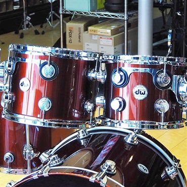 dw Collector's Pure Maple 4pc Drum Kit [BD22，FT16，TT12&10 /Root Beer Metallic Lacquer]【店頭展示特価品】 画像4