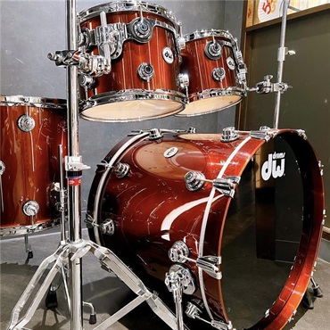 dw Collector's Pure Maple 4pc Drum Kit [BD22，FT16，TT12&10 /Root Beer Metallic Lacquer]【店頭展示特価品】 画像10