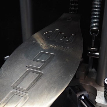 dw USED 中古 DW9000T [Limited Edition Titanium Single Bass Drum Pedal No.221/500] 画像9