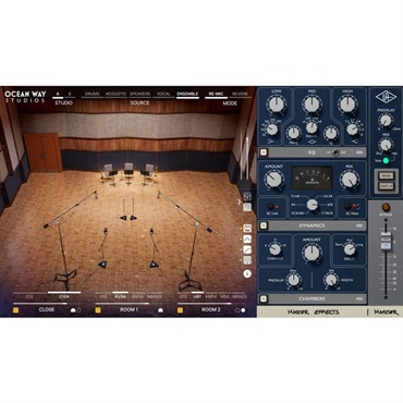 Universal Audio 【UAD Half Yearly Sale！】Ocean Way Studios Deluxe (オーシャンウェイ)(リバーヴ)(オンライン納品)(2時間以内に納品) 画像1