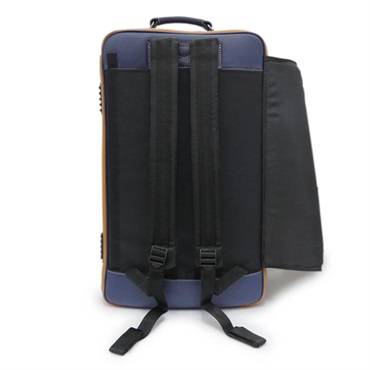 GARD BAGS ガードバッグス / エリート シリーズ 9-ECLV-NB トランペット&フリューゲルホルン用 ケース / ブラウン ベジタブルタンニング レザー・ネイビー レザー トリム 画像2