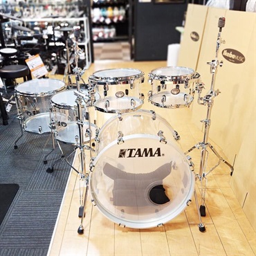 TAMA USED 中古 Silverstar Mirage Acrylic 5pc Kit [22BD.10TT.12TT.14FT.16FT] 画像3
