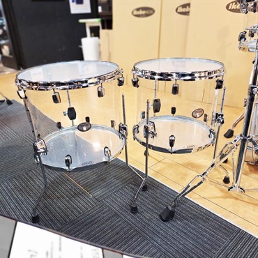 TAMA USED 中古 Silverstar Mirage Acrylic 5pc Kit [22BD.10TT.12TT.14FT.16FT] 画像5