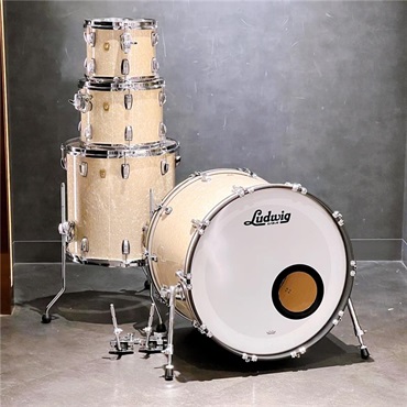 Ludwig USED 中古品 Classic Maple 4pc Set [22BD・10TT・12TT・16FT/Vintage White Marine] 画像9