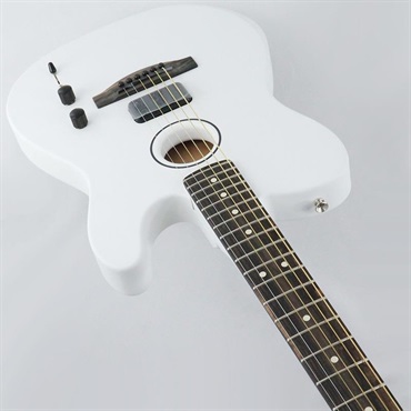 Fender Acoustics Limited Edition FINNEAS American Acoustasonic Telecaster (Satin Arctic White/Ebony) 画像4