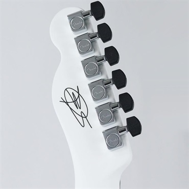 Fender Acoustics Limited Edition FINNEAS American Acoustasonic Telecaster (Satin Arctic White/Ebony) 画像9