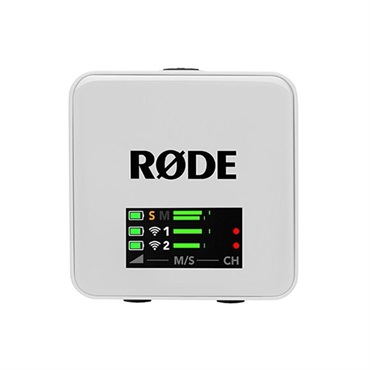 RODE Wireless GO (ホワイト)(Gen3)(WIGOGEN3)(ワイヤレスゴー第3世代)(ロード)(録音機能搭載ワイヤレスマイクシステム) 画像1