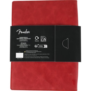 Fender USA 【夏のボーナスセール】 【生産完了品】Fender Vegan Leather Music Note Book [#9170000008] 画像2