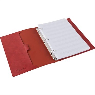 Fender USA 【夏のボーナスセール】 【生産完了品】Fender Vegan Leather Music Note Book [#9170000008] 画像5