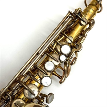 Buescher USED 中古 1923's カーブドソプラノサックス ブッシャー True Tone GP S/N 135xx2 【調整&セットアップ後出荷】【5年間キーバランス調整無料】 画像2