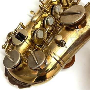 Buescher USED 中古 1923's カーブドソプラノサックス ブッシャー True Tone GP S/N 135xx2 【調整&セットアップ後出荷】【5年間キーバランス調整無料】 画像3