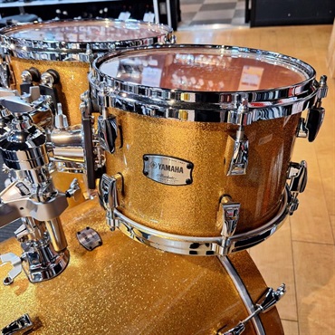 YAMAHA Absolute Hybrid Maple 4pc Drum Set [AMB2216-GCS + AMP6F3-GCS／カラー：ゴールドシャンパンスパークル(GCS)] 【店頭展示特価品】 画像5