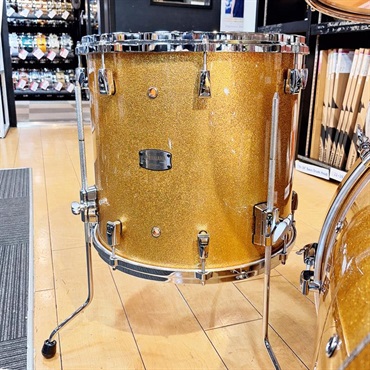 YAMAHA Absolute Hybrid Maple 4pc Drum Set [AMB2216-GCS + AMP6F3-GCS／カラー：ゴールドシャンパンスパークル(GCS)] 【店頭展示特価品】 画像7
