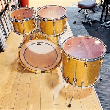YAMAHA Absolute Hybrid Maple 4pc Drum Set [AMB2216-GCS + AMP6F3-GCS／カラー：ゴールドシャンパンスパークル(GCS)] 【店頭展示特価品】 画像9