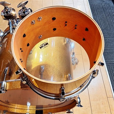 YAMAHA Absolute Hybrid Maple 4pc Drum Set [AMB2216-GCS + AMP6F3-GCS／カラー：ゴールドシャンパンスパークル(GCS)] 【店頭展示特価品】 画像10