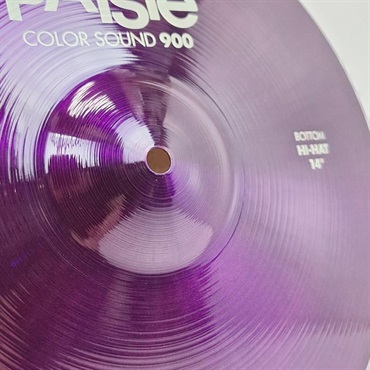 PAiSTe USED 中古 Color Sound 900 HiHat 14 pair [Top:Blue/Bottom:Purple] 画像6