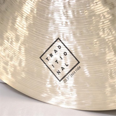Istanbul／Agop 【イケベ楽器店創業50周年記念モデル】Traditional Jazz Ride 20.5'' 【No.07/1915g】 画像1